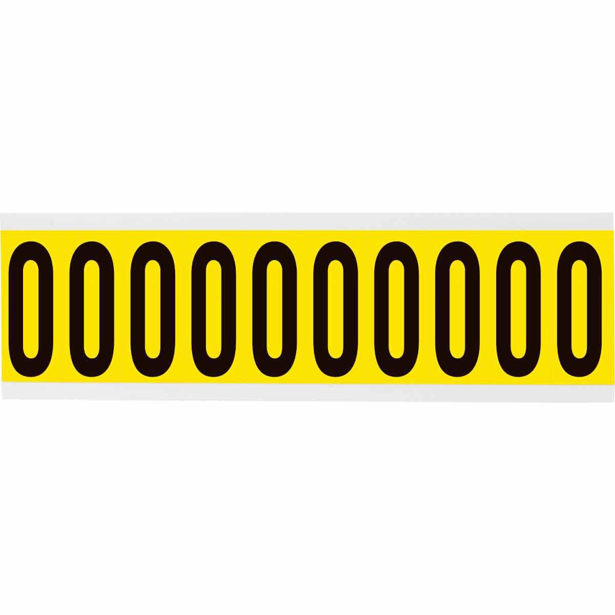 Identical numbers and letters 