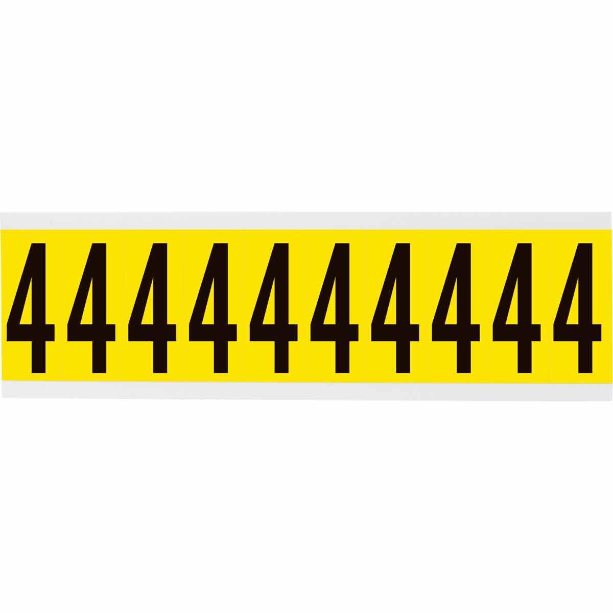 Identical numbers and letters 