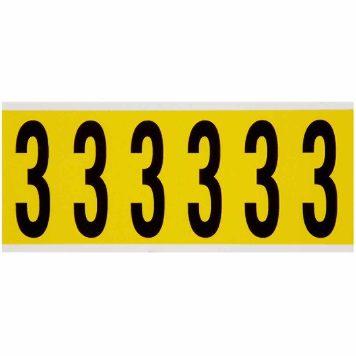 Identical numbers and letters 