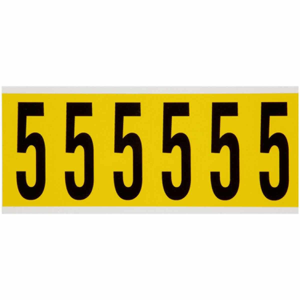 Identical numbers and letters