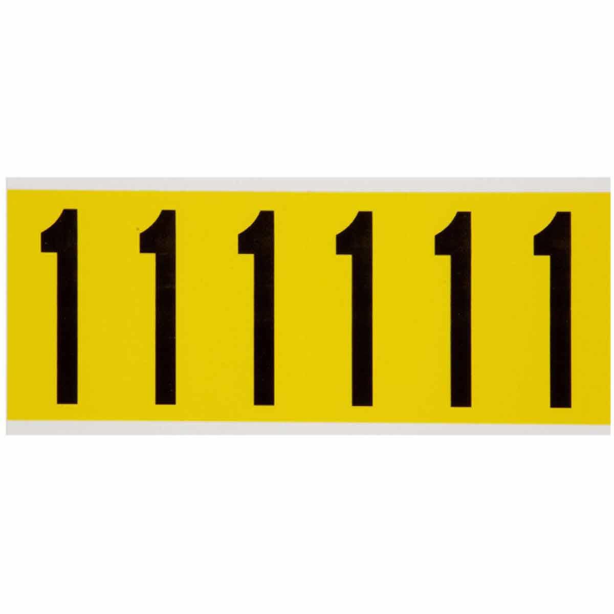 Identical numbers and letters 