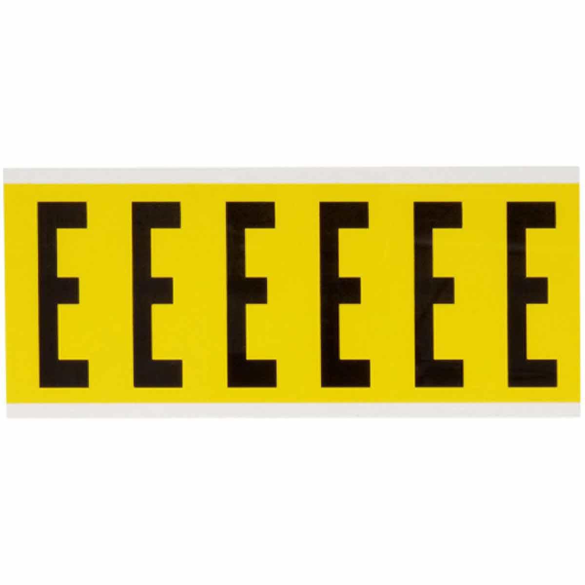 Identical numbers and letters