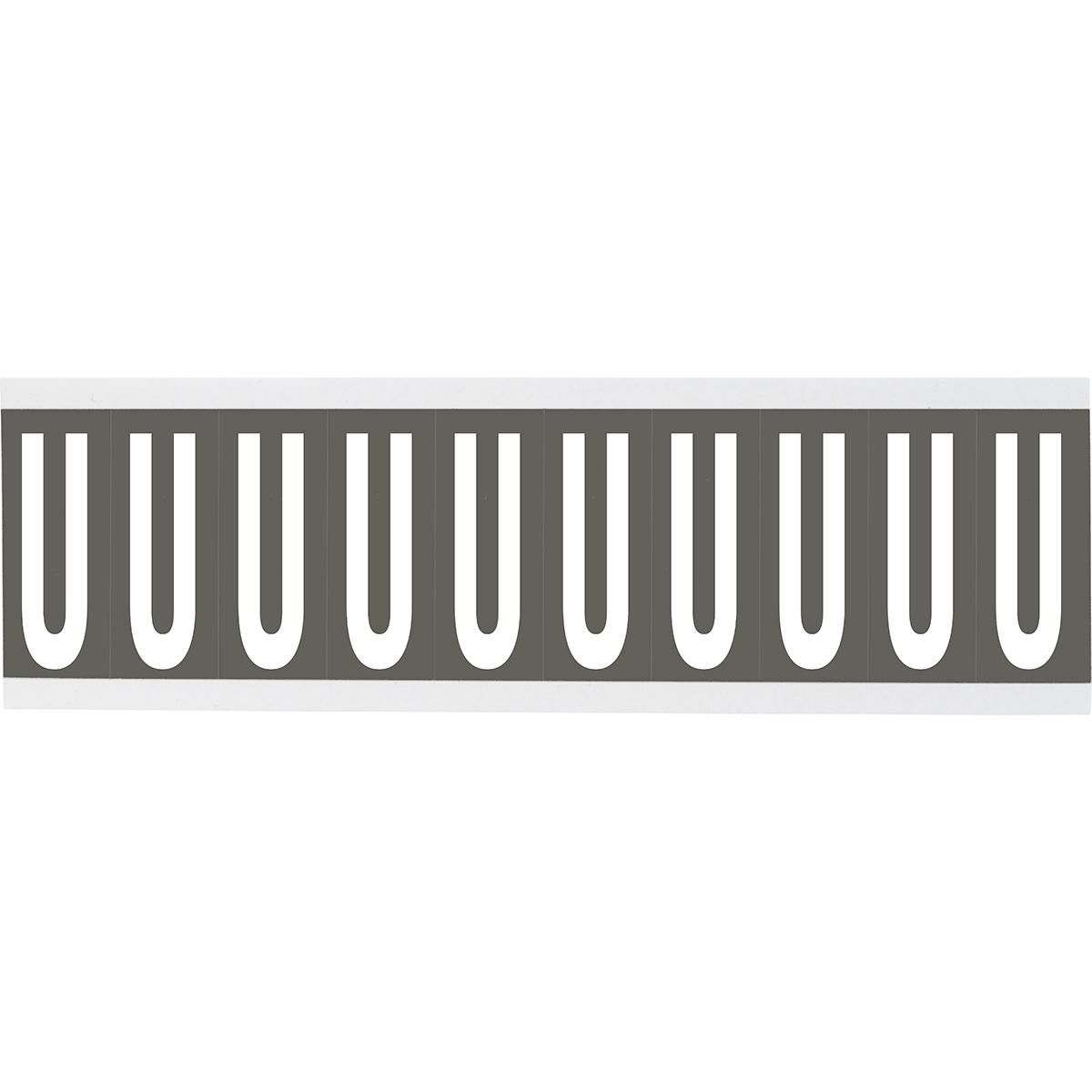 Identical numbers and letters 