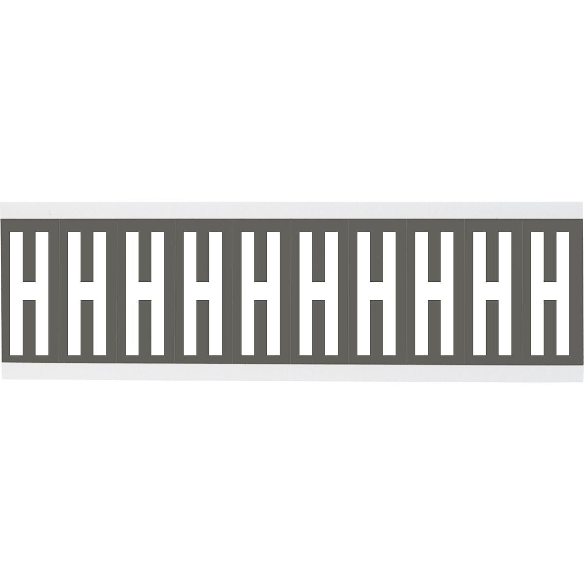 Identical numbers and letters 