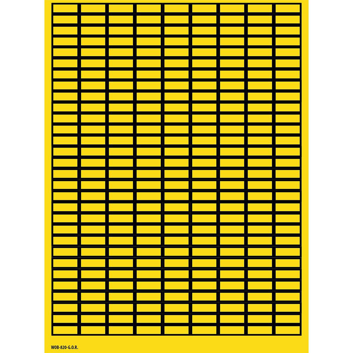 Blank Write-On Labels on 