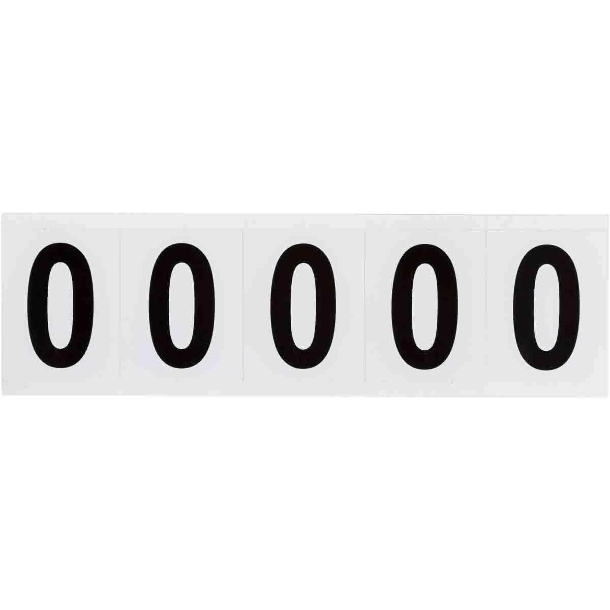 Identical numbers and letters 