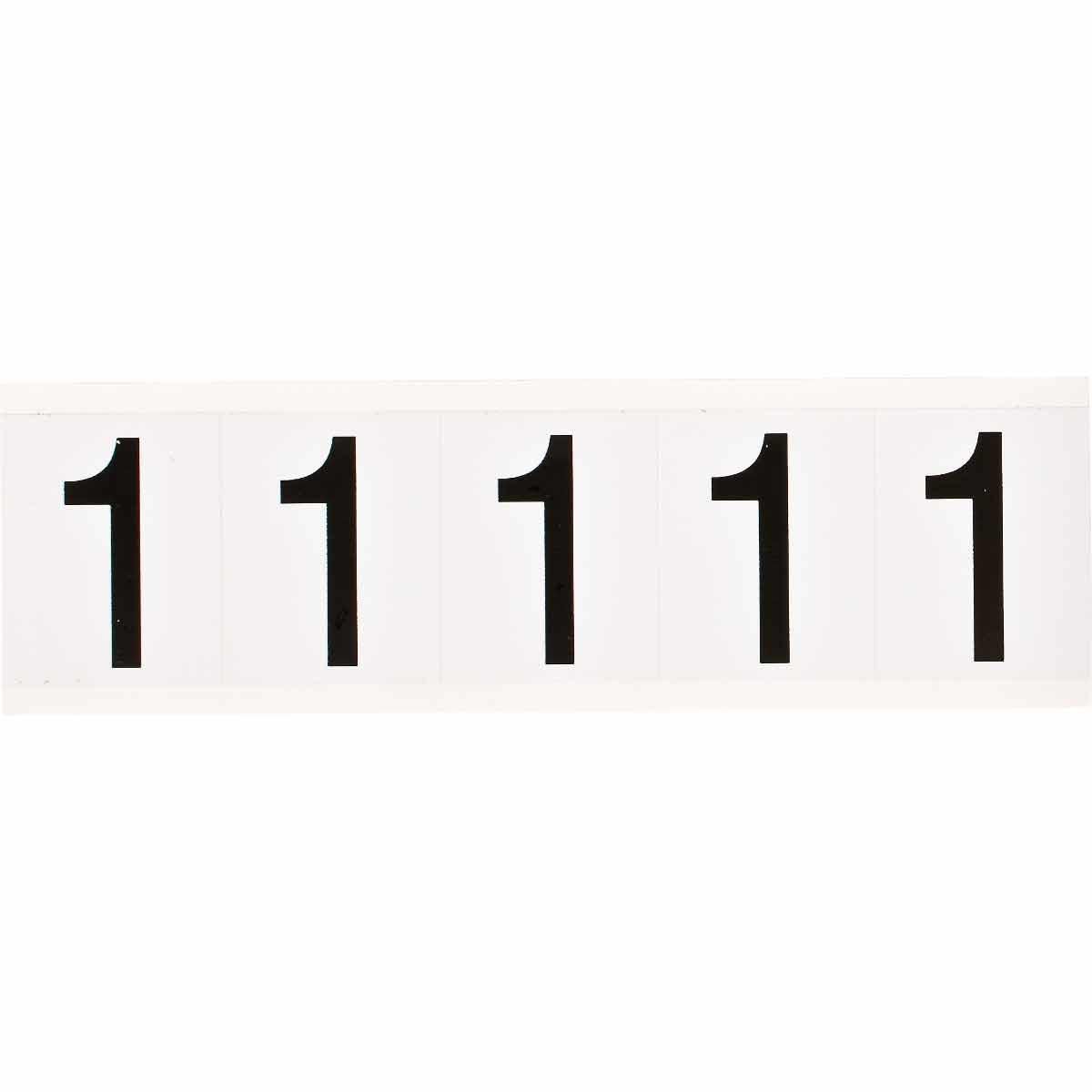 Identical numbers and letters 