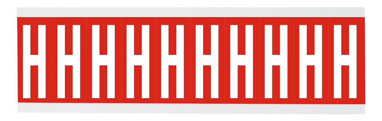 Identical numbers and letters 