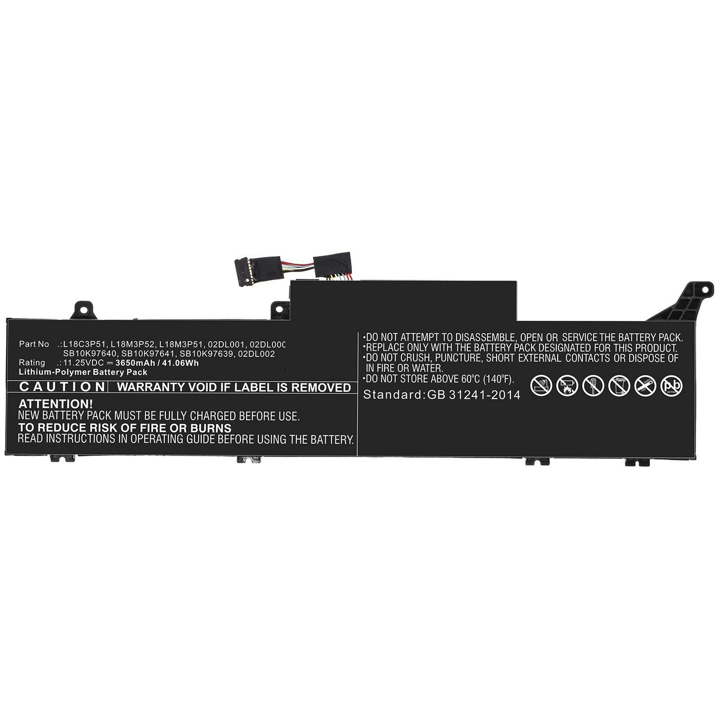 Laptop Battery for Lenovo 