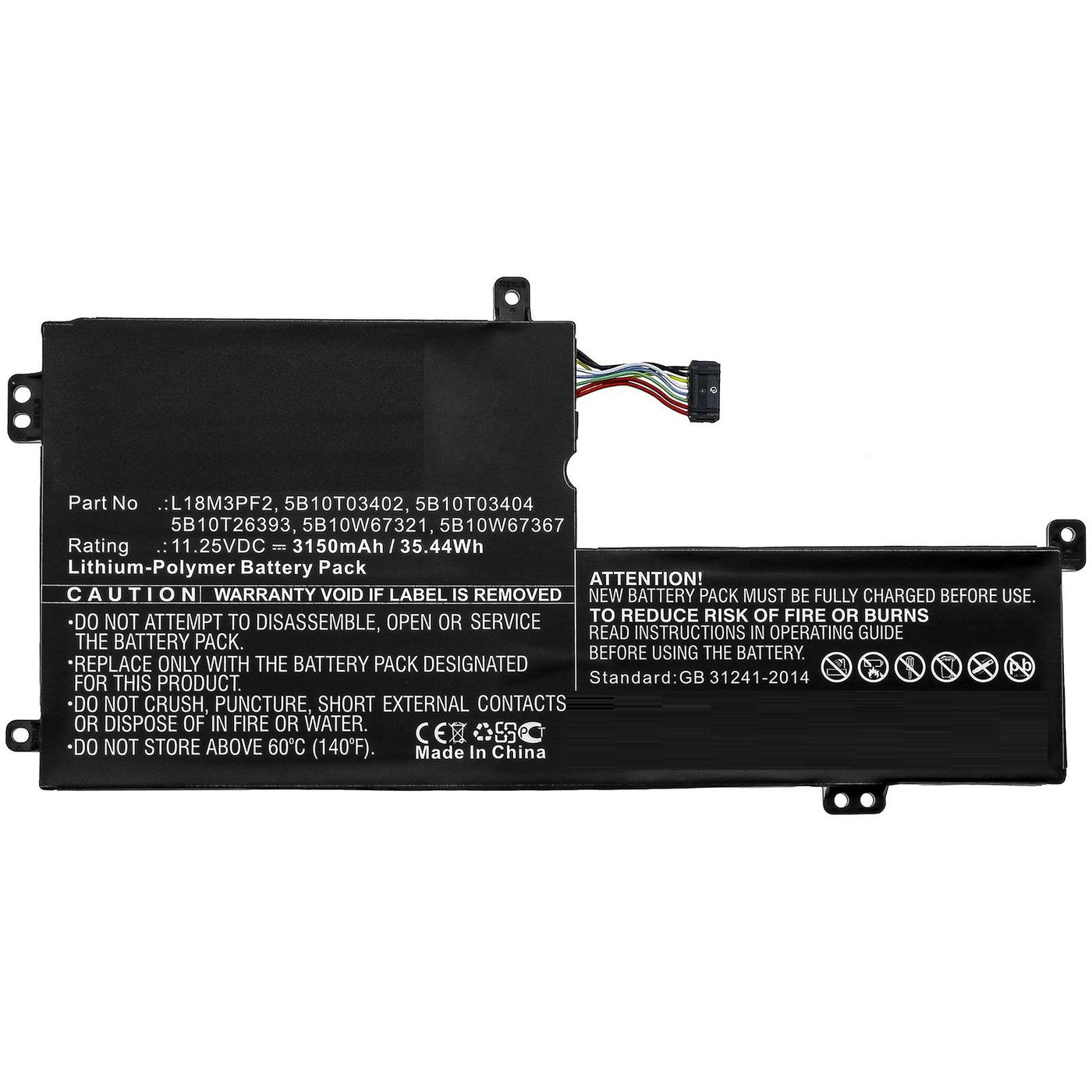 Laptop Battery for Lenovo