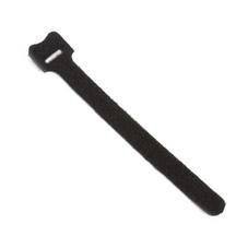 HOOK & LOOP TIES BLK, 6 IN -