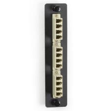 FIBER ADAPTER PANEL BRONZE 6
