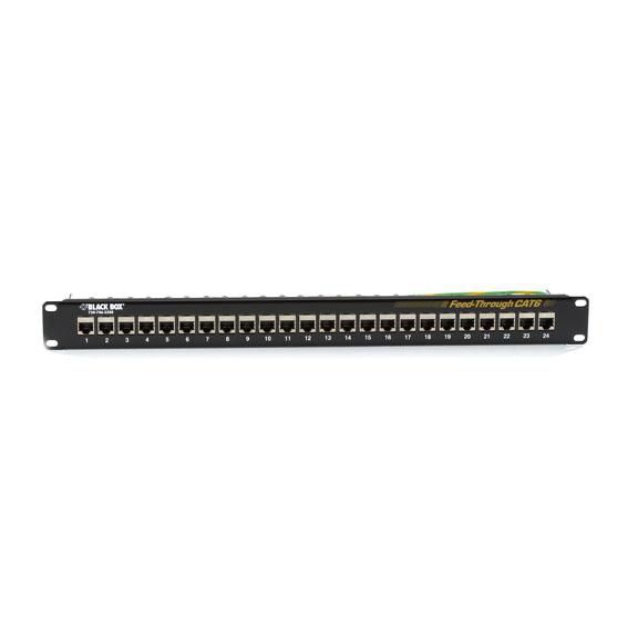 CAT6 FEED THROUGH SHIELDED 24 