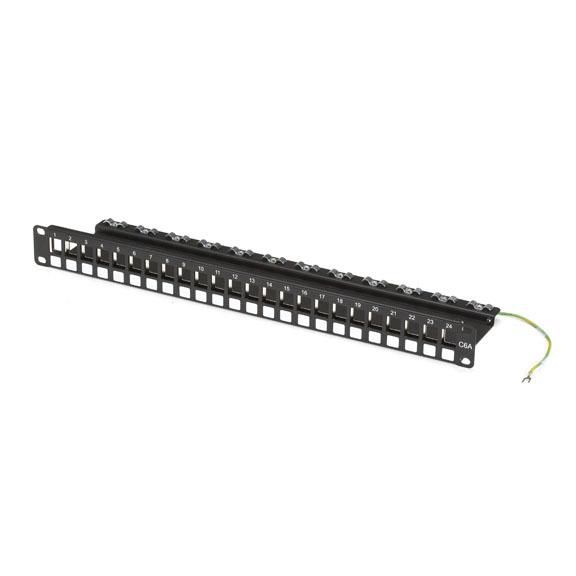 CAT6A BLANK PATCH PANEL 24 