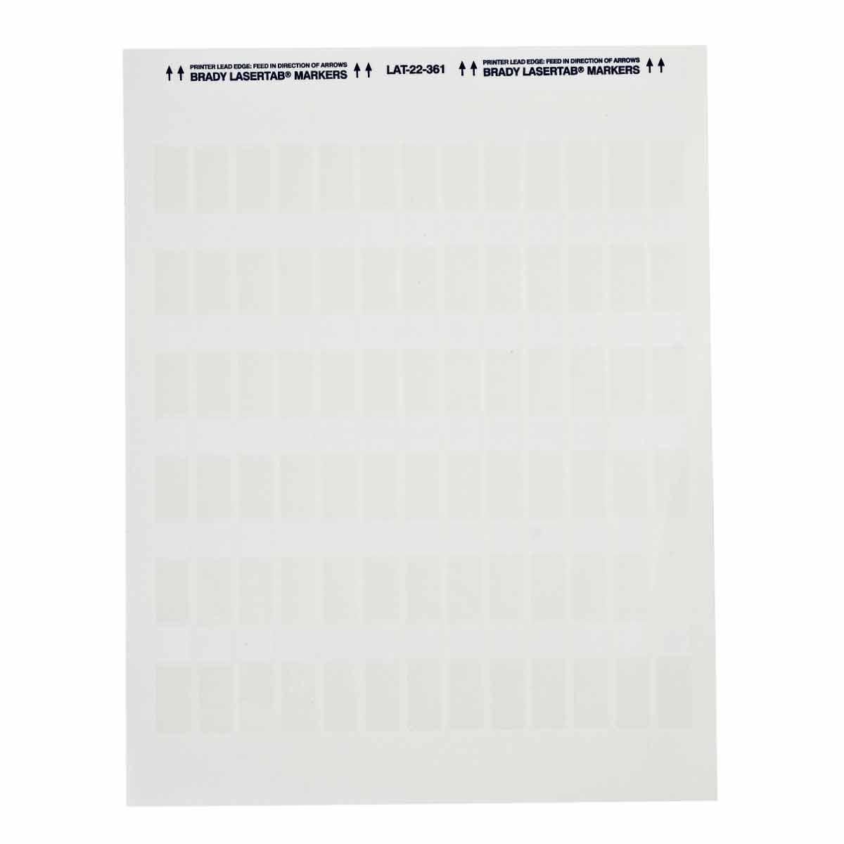 LaserTab Laser Printable 