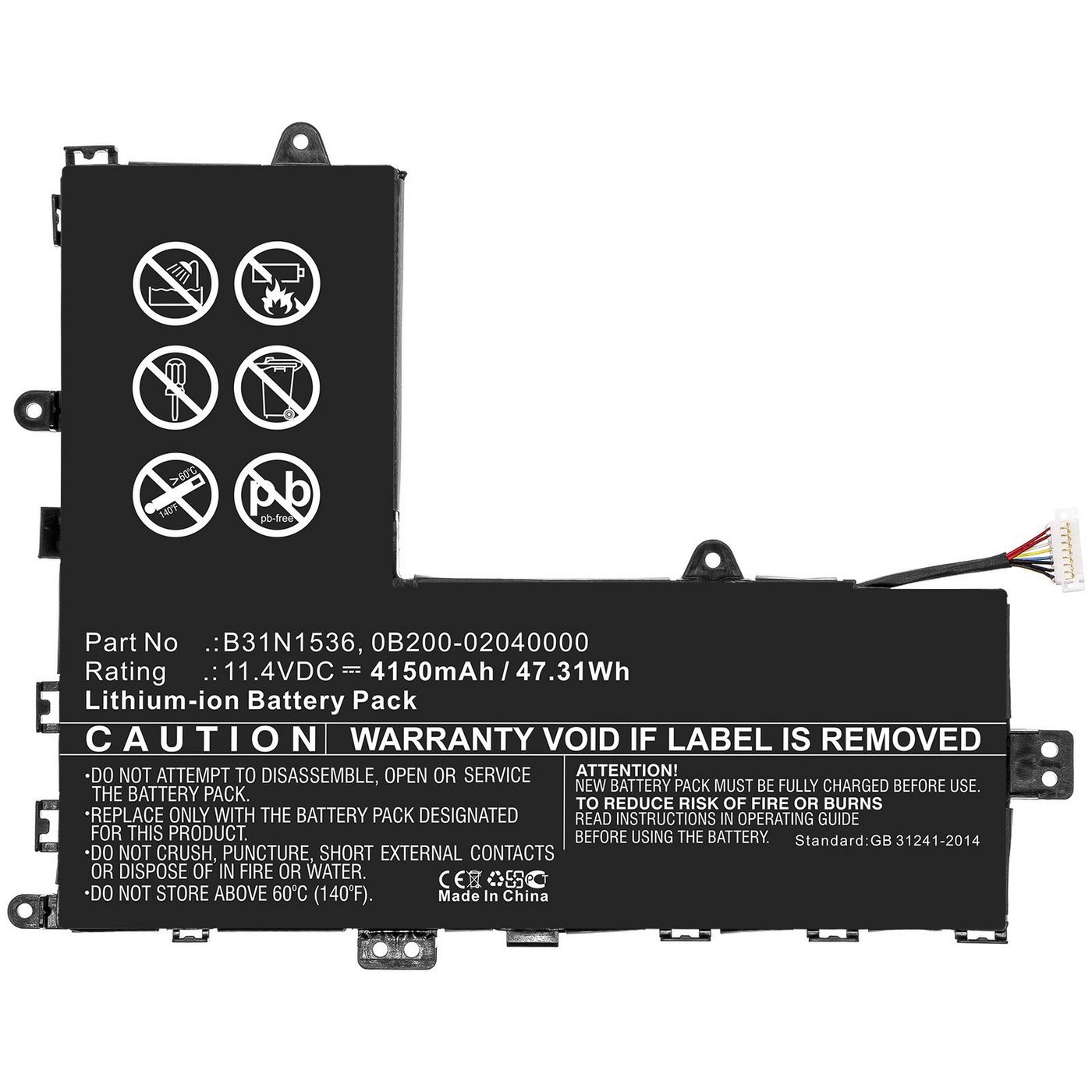 Laptop Battery for Asus 