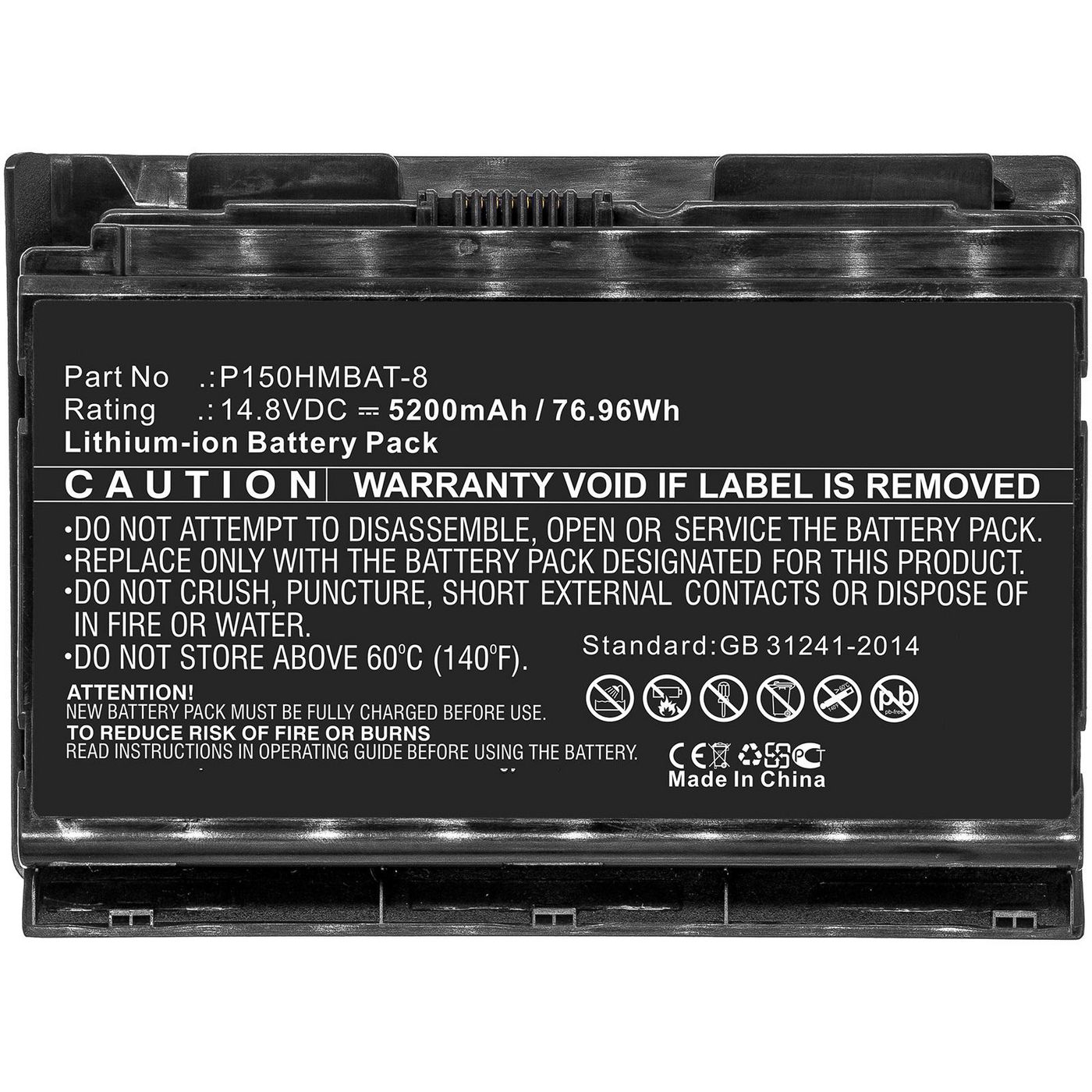 Laptop Battery for Clevo