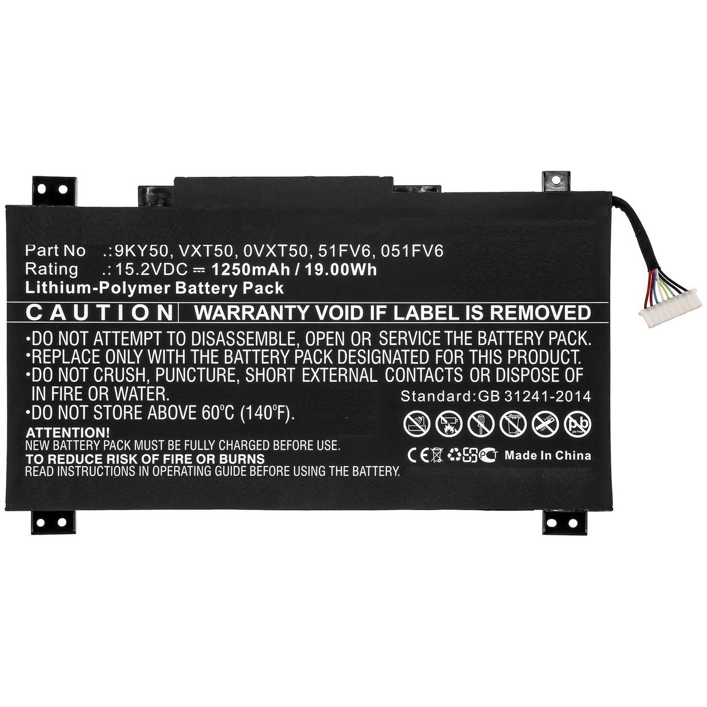 Laptop Battery for Dell