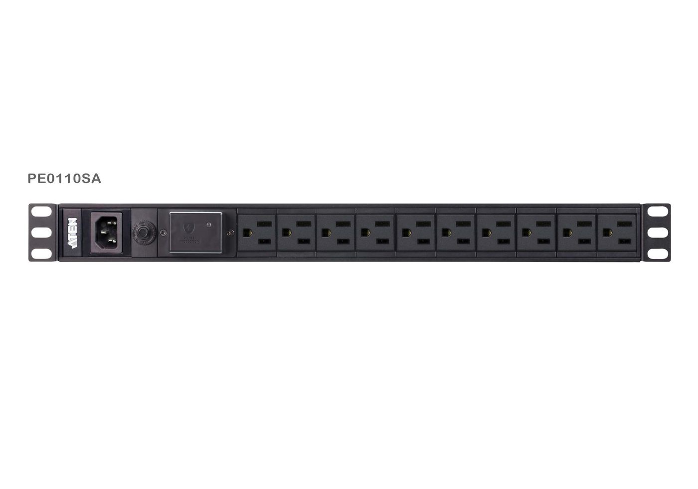 1U 10A 10Port Basic PDU