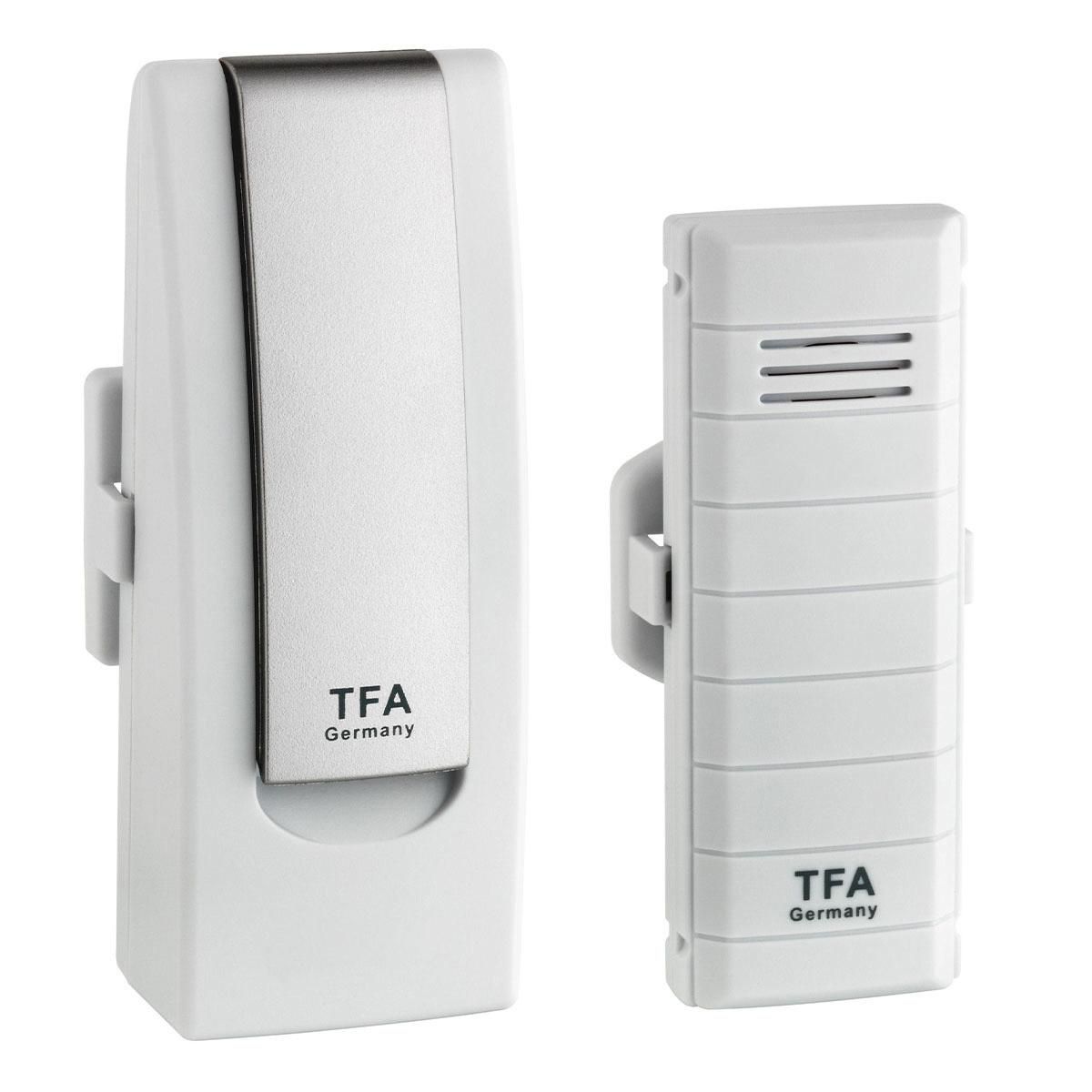 Starter set with temperature 