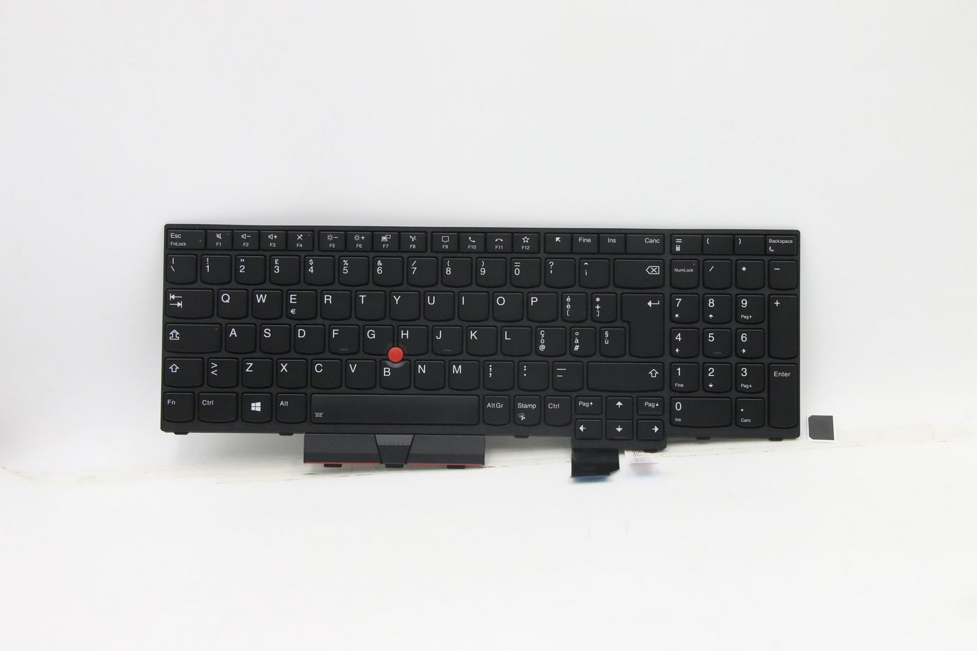 Lenovo Keyboard Italian w/ Numeric Keypad Black