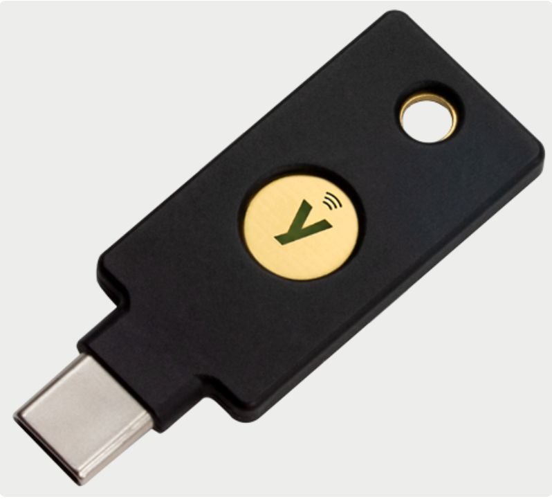 Ключ YubiKey 5C NFC