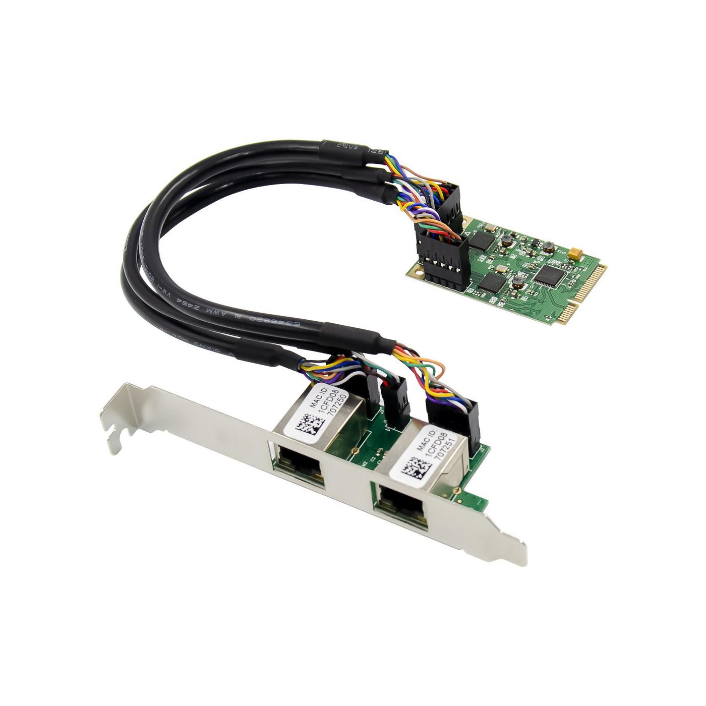MiniPCIE 8111F Dual-RJ45 