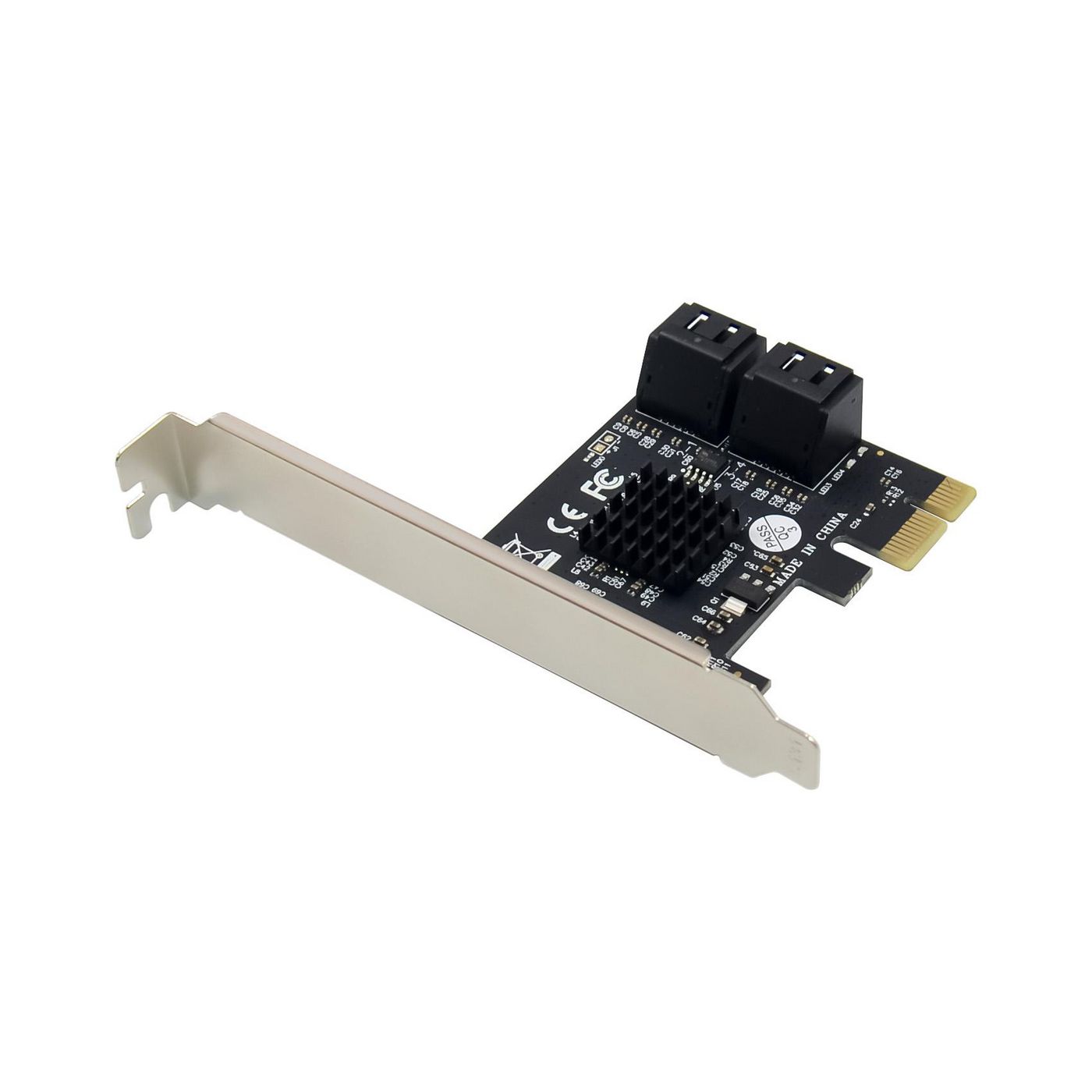 PCI-E 88SE9215 4-Port SATA 