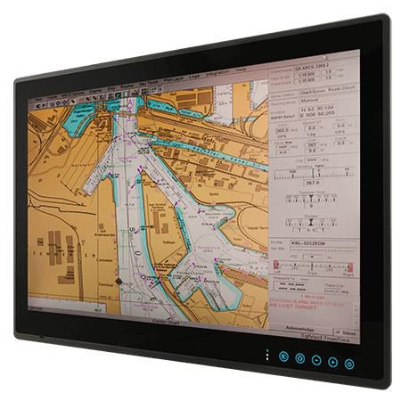 24" ECDIS Marine Display 