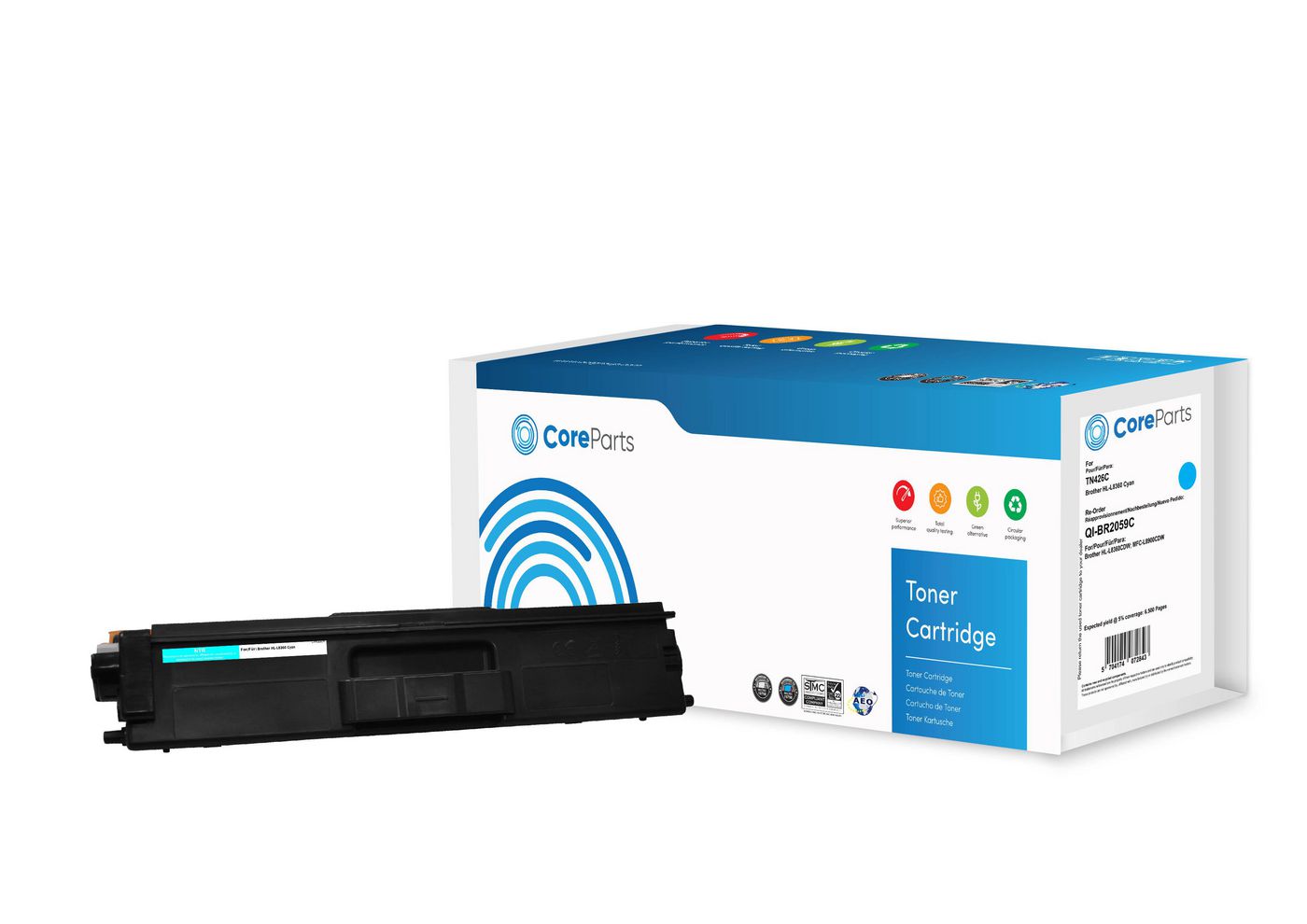 Toner Cyan TN426C-NTR