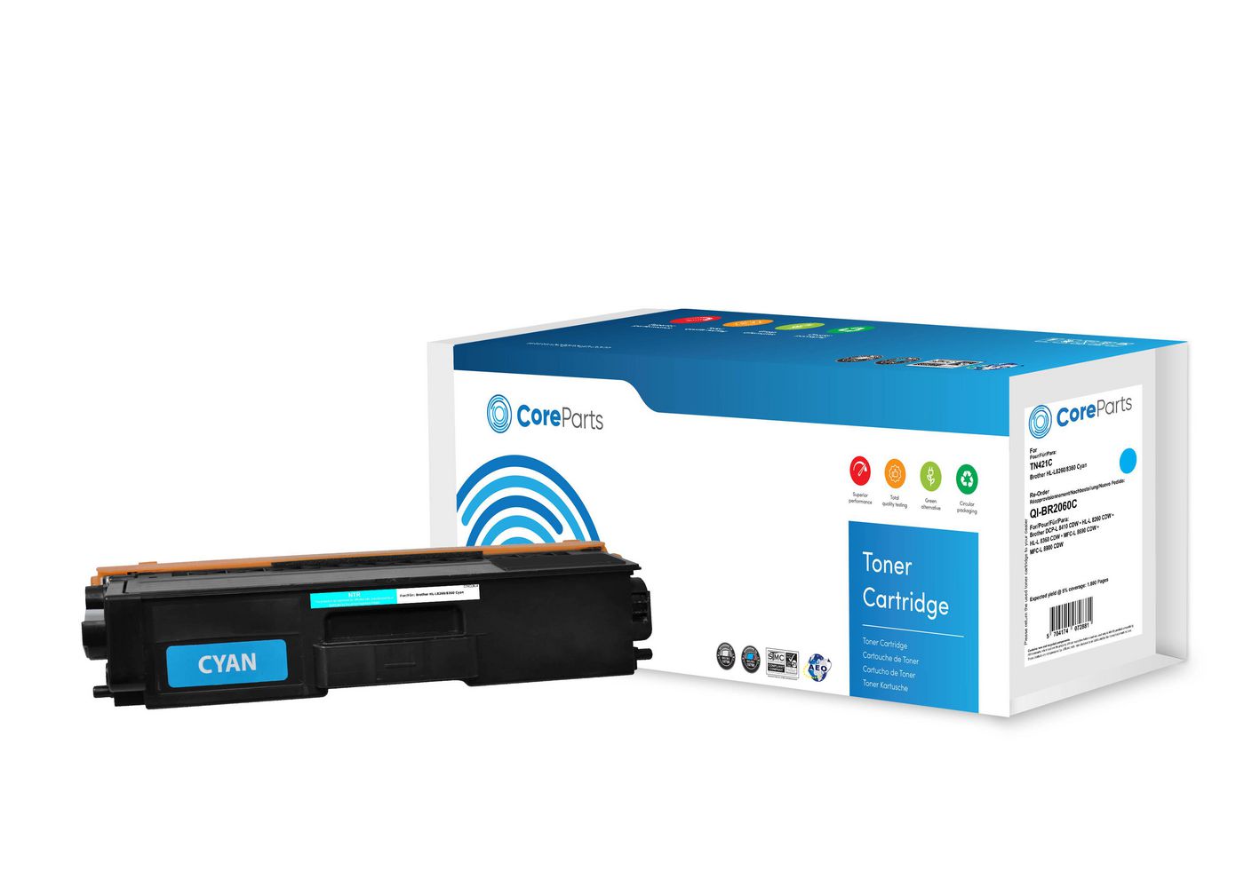 Toner Cyan TN421C-NTR