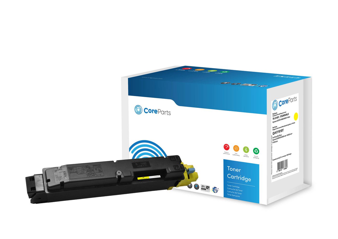 Toner Yellow TK-5140Y