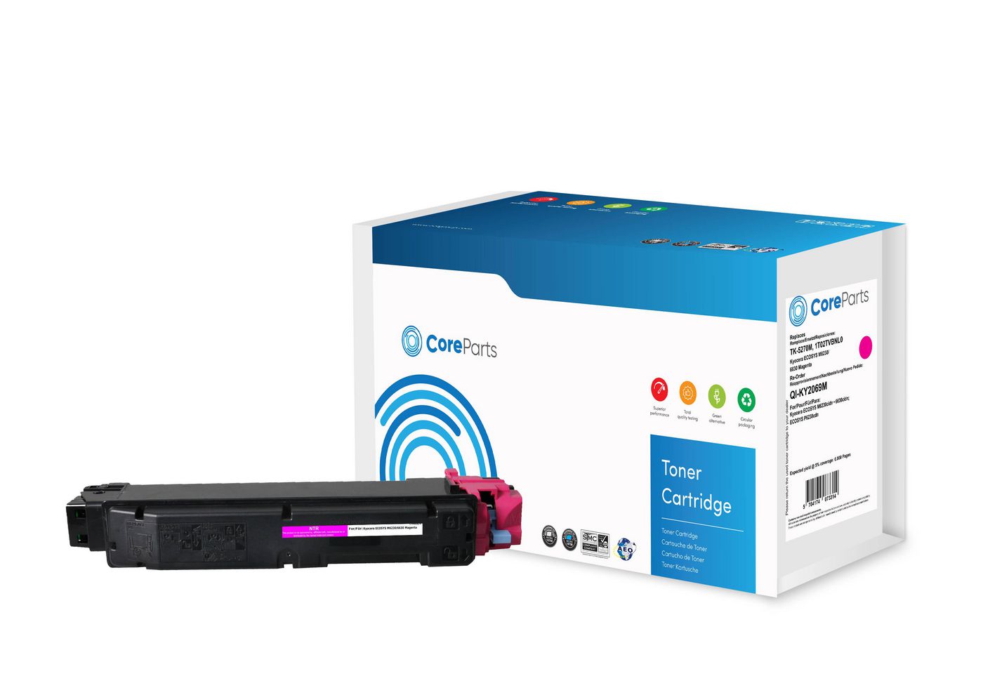 Toner Magenta TK5270M-NTR