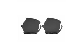 Media spacers for