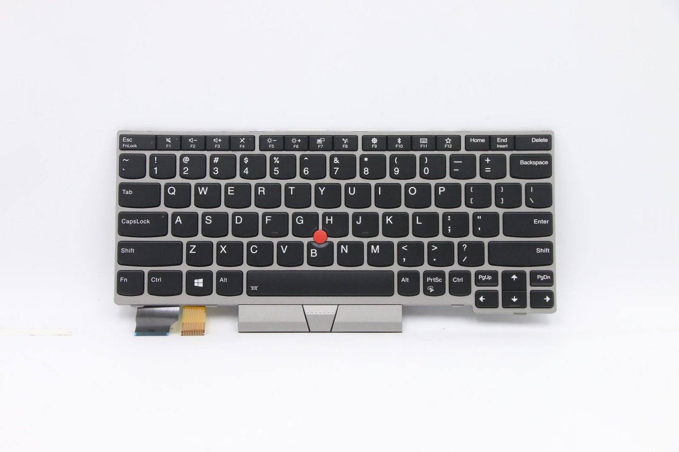 Lenovo Keyboard Shrunk BL Silver (Chicony) US English