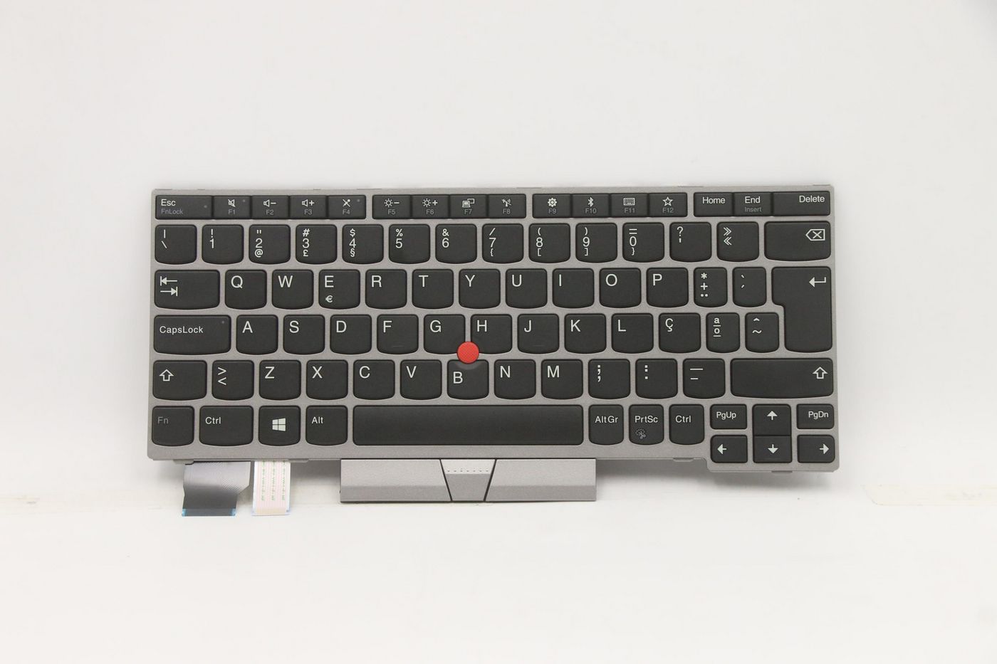 Lenovo Keyboard Shrunk Silver (Chicony) Portuguese