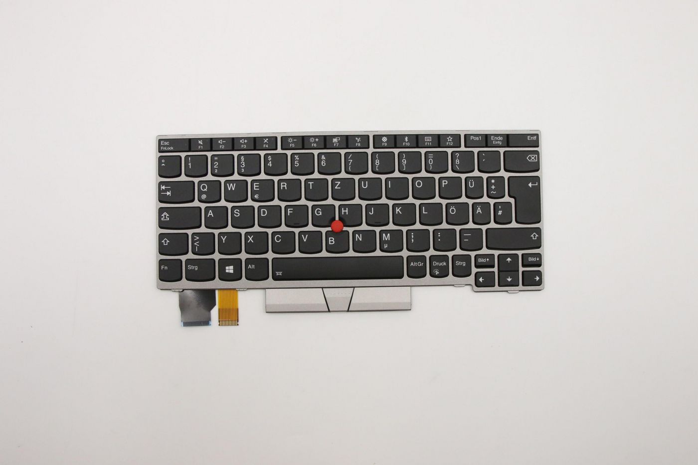 Keyboard BL Silver German