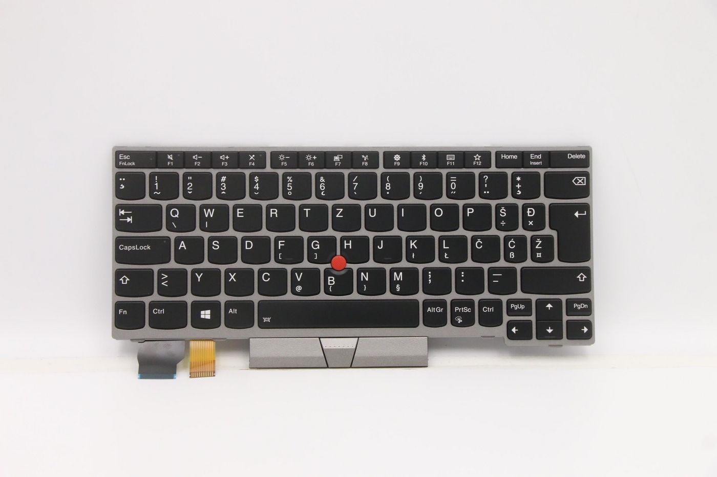 Keyboard BL Silver Slovenian