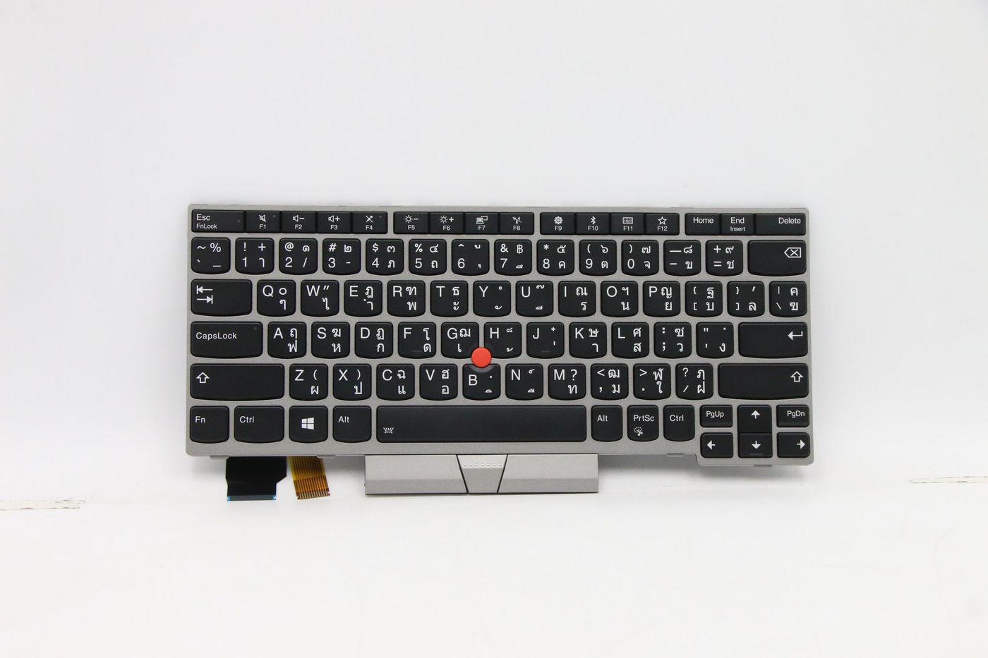 Lenovo Keyboard Shrunk BL Silver (Chicony) Thai