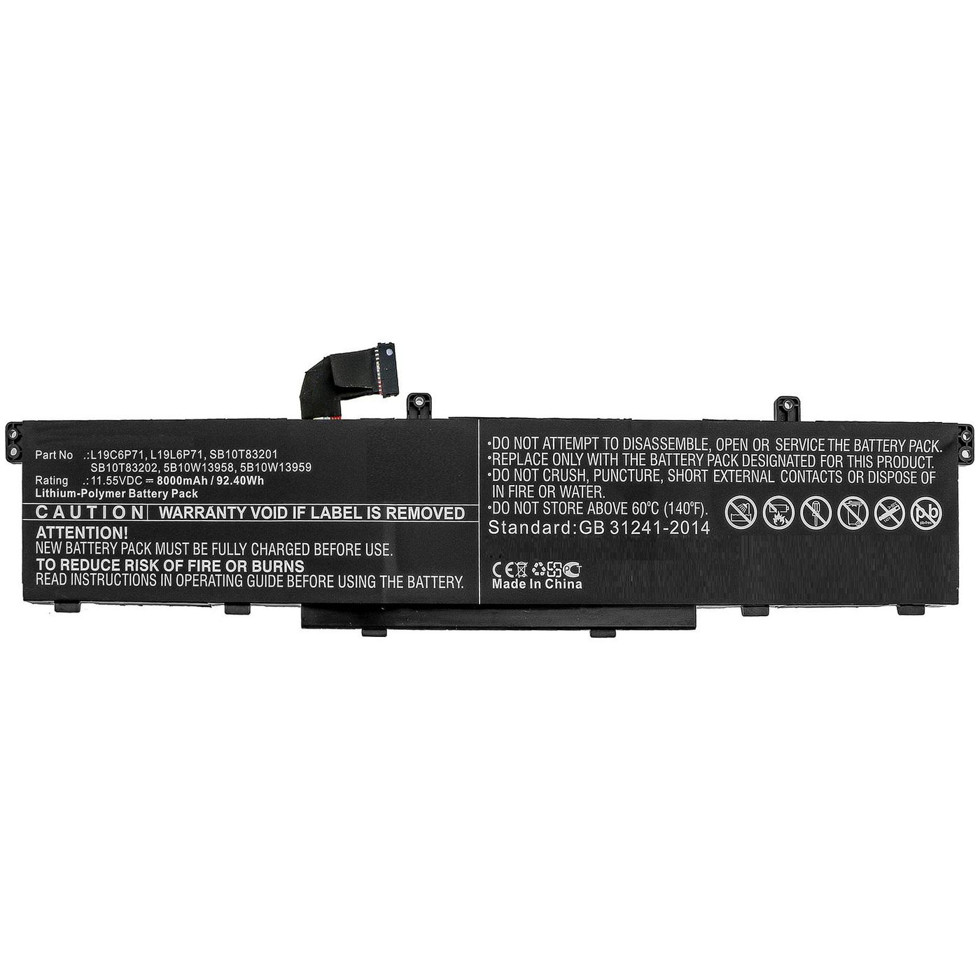 Laptop Battery for Lenovo 
