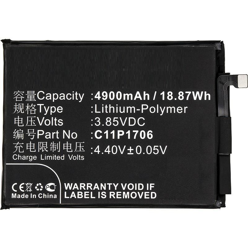 Battery 18.87Wh Li-ion 3.85V