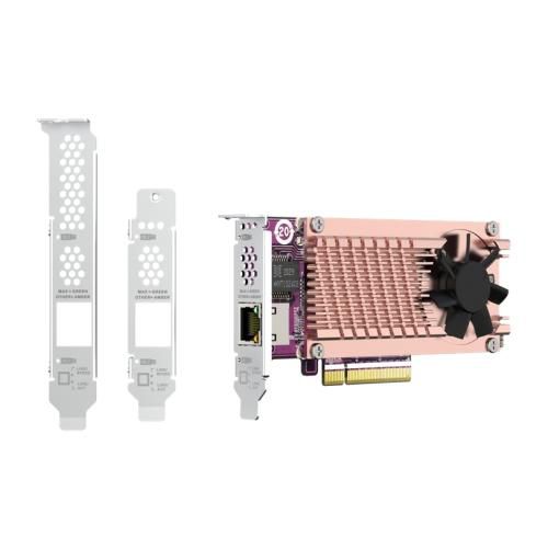 QM2 series, 2 x PCIe 2280 M.2 