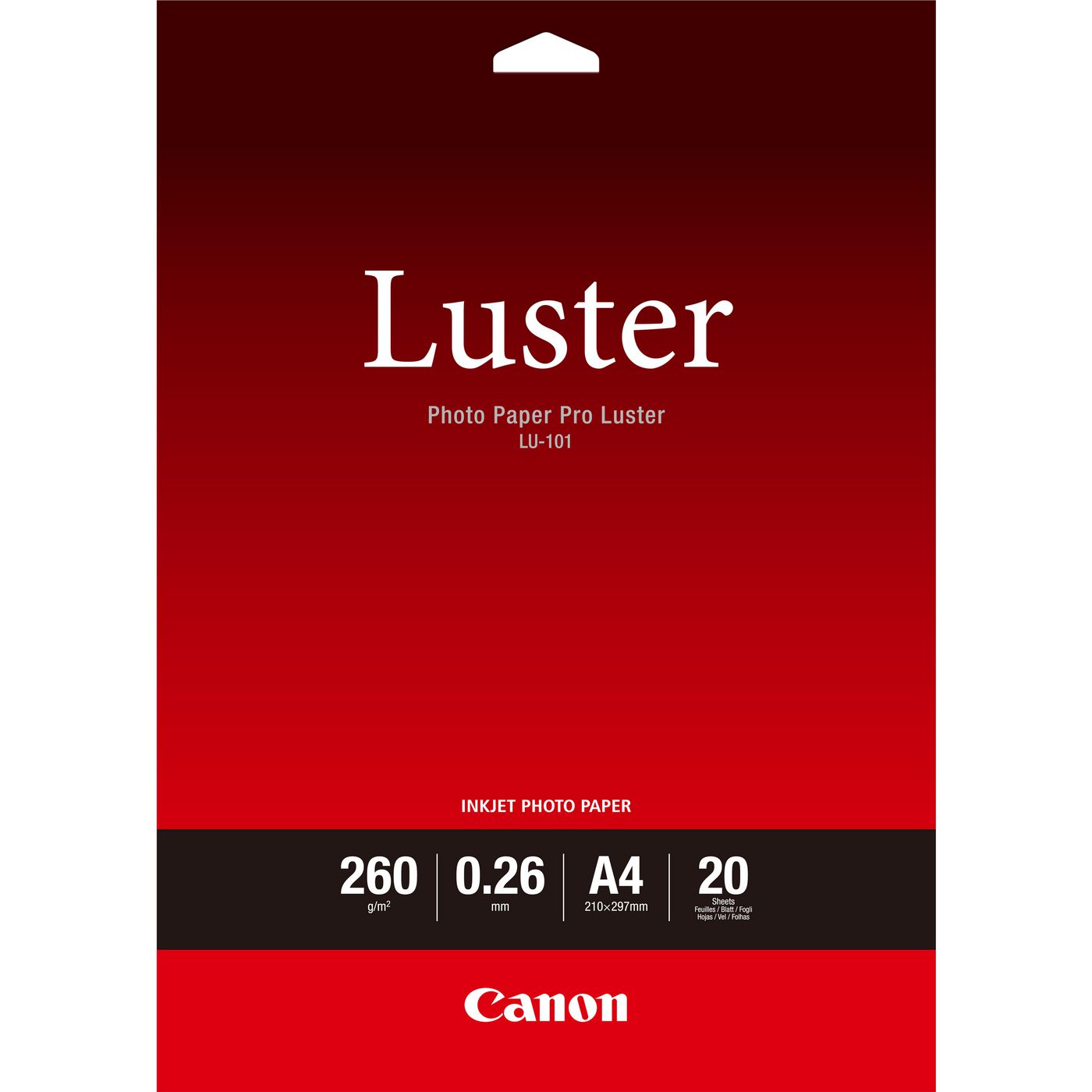 Luster A4 Photo Pap, 260g (20)