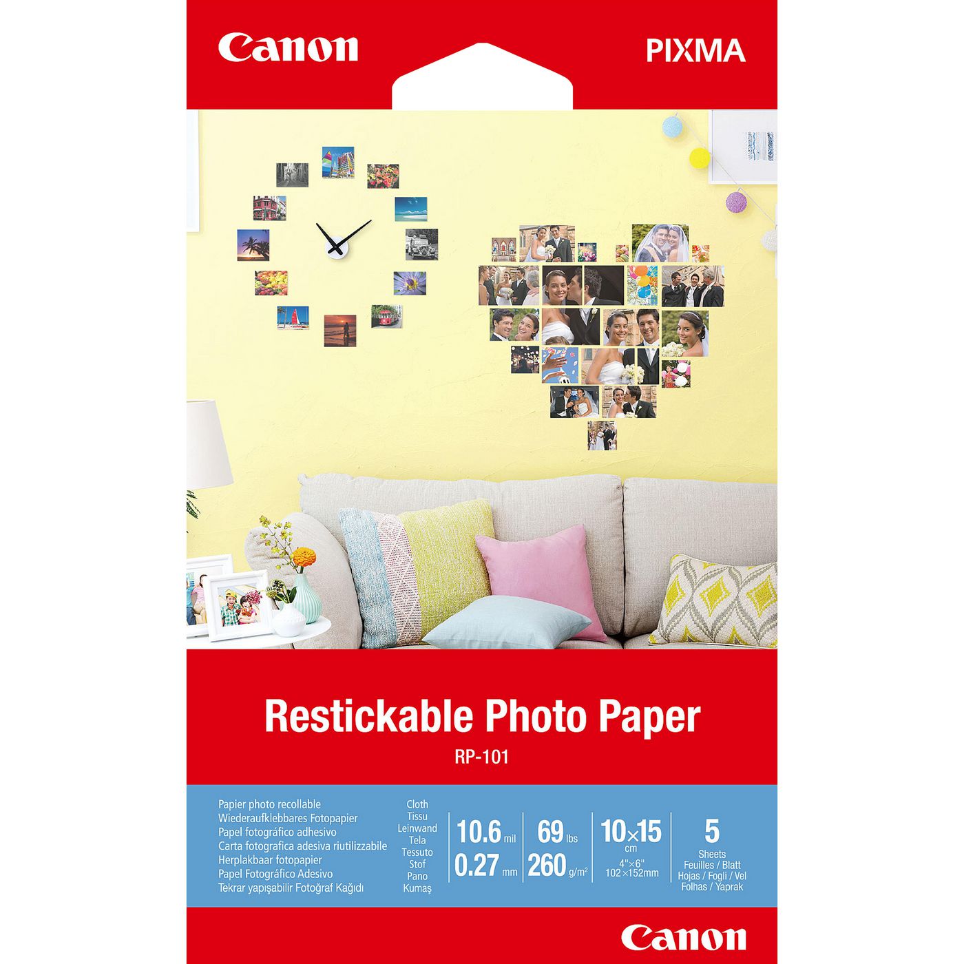 RESTICKABLE PHOTO PAPER RP-101