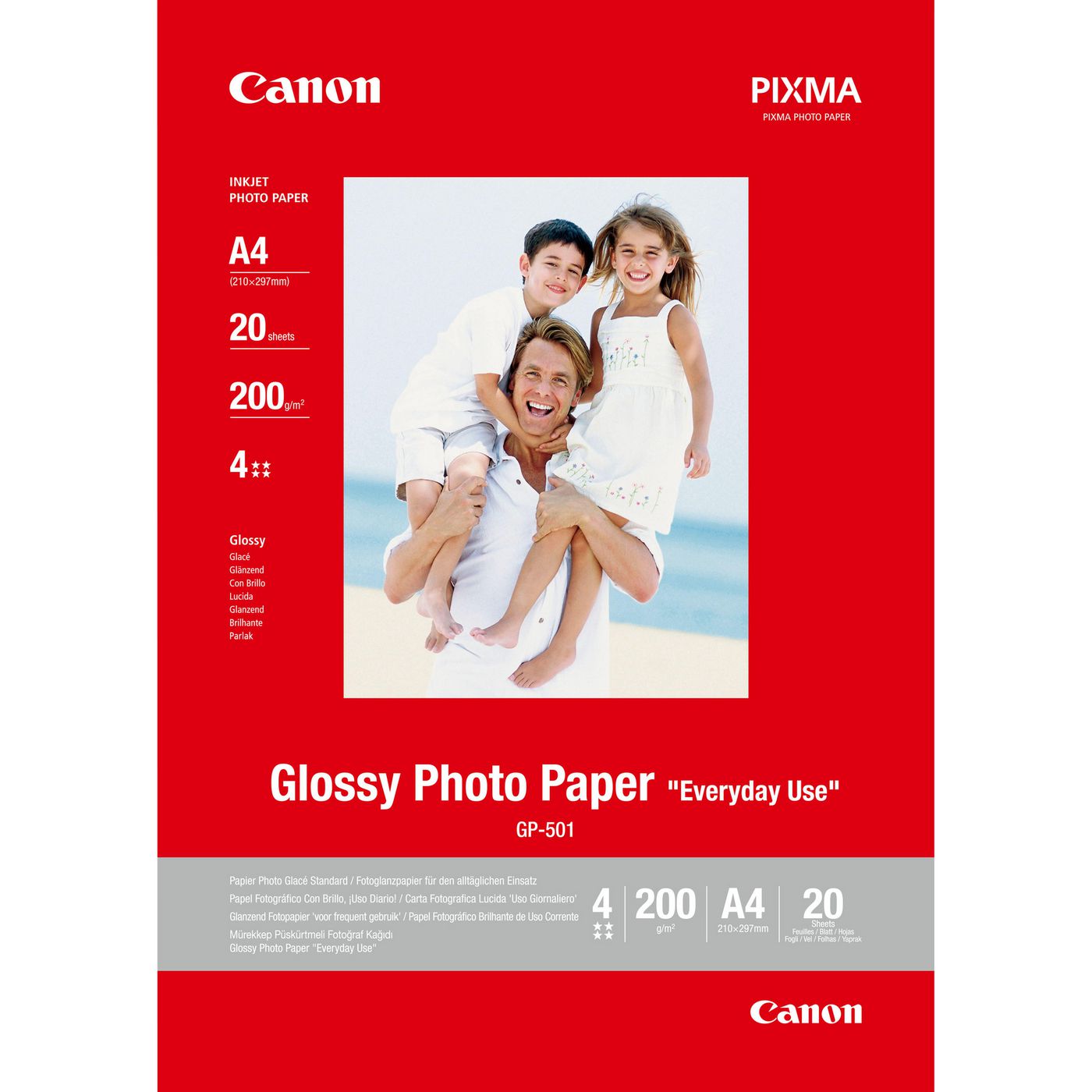 GP-501 A 4, glossy