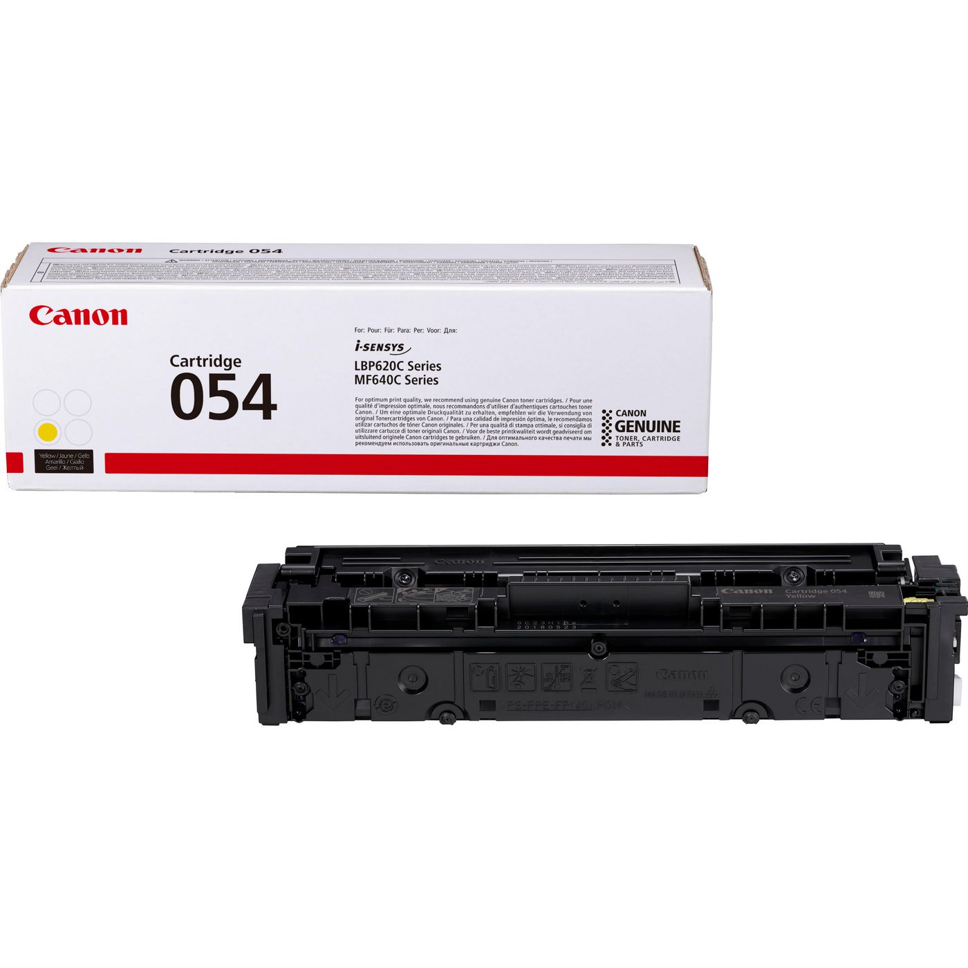 054 Toner Cartridge, Yellow