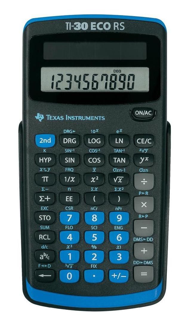 TI-30 ECO RS calculator 