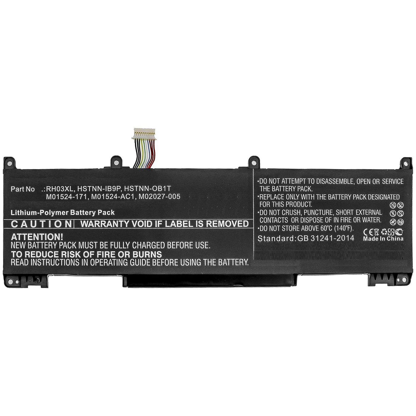 Laptop Battery for HP 40.47Wh 