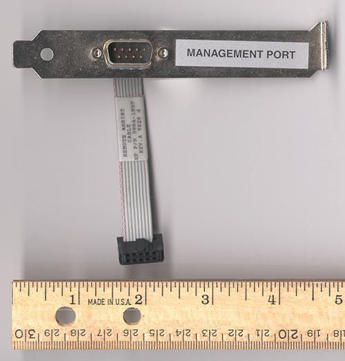 HPE CABLE SERIAL MGMT