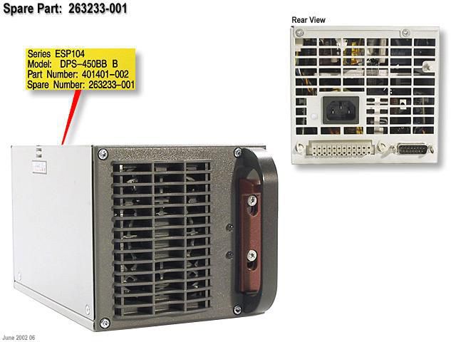 DL580G2 Powersupply
